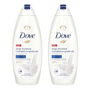 DOVE DEEP MOISTURE BODY WASH 710ML X2 - BRAND NEW